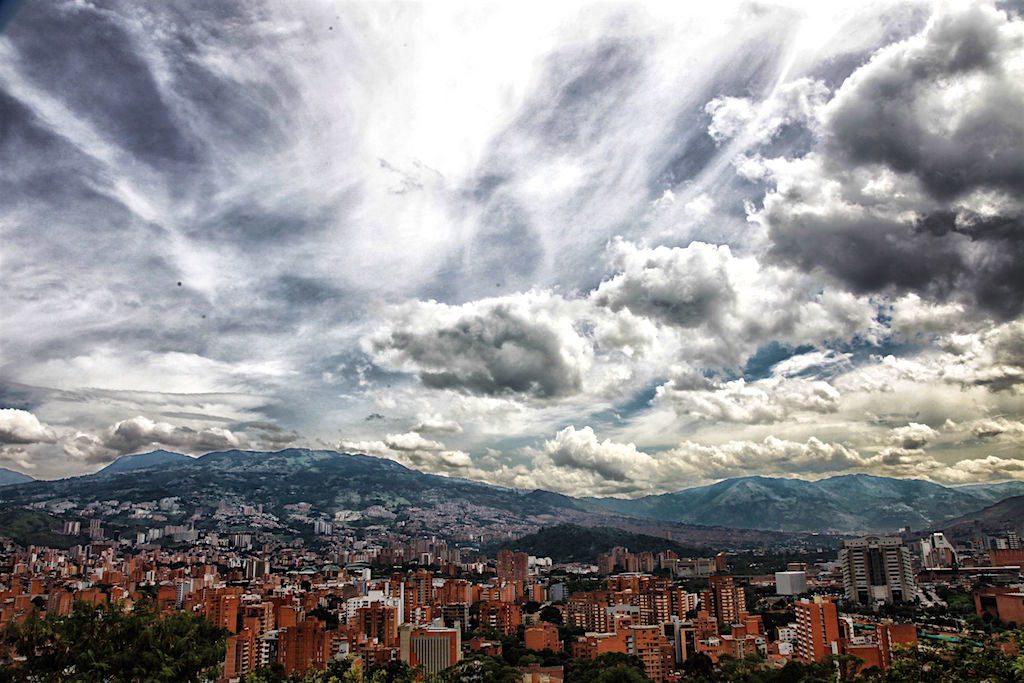 View of Medellín taken from Pueblito Paisa, photo by Jenny Bojinova