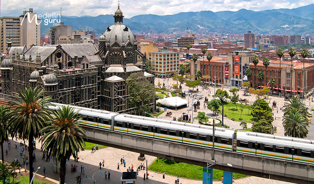 Medellín's Metro / courtesy Medellín.travel, Medellín Office.