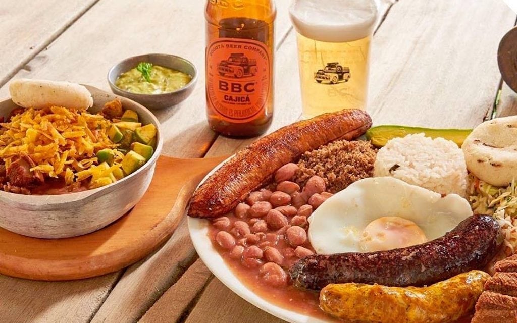 Bandeja Paisa at El Rancherito, photo courtesy of El Rancherito