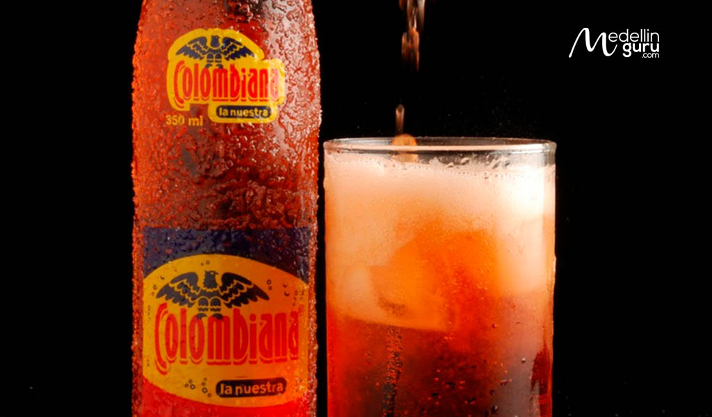 La Colombiana is the typical soft drink of the country.